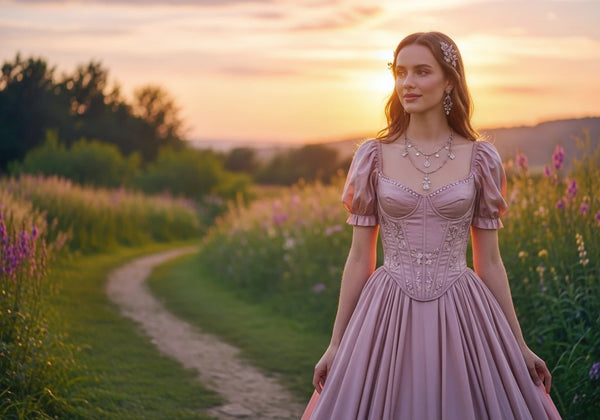 Sukienka gorsetowa rozkloszowana